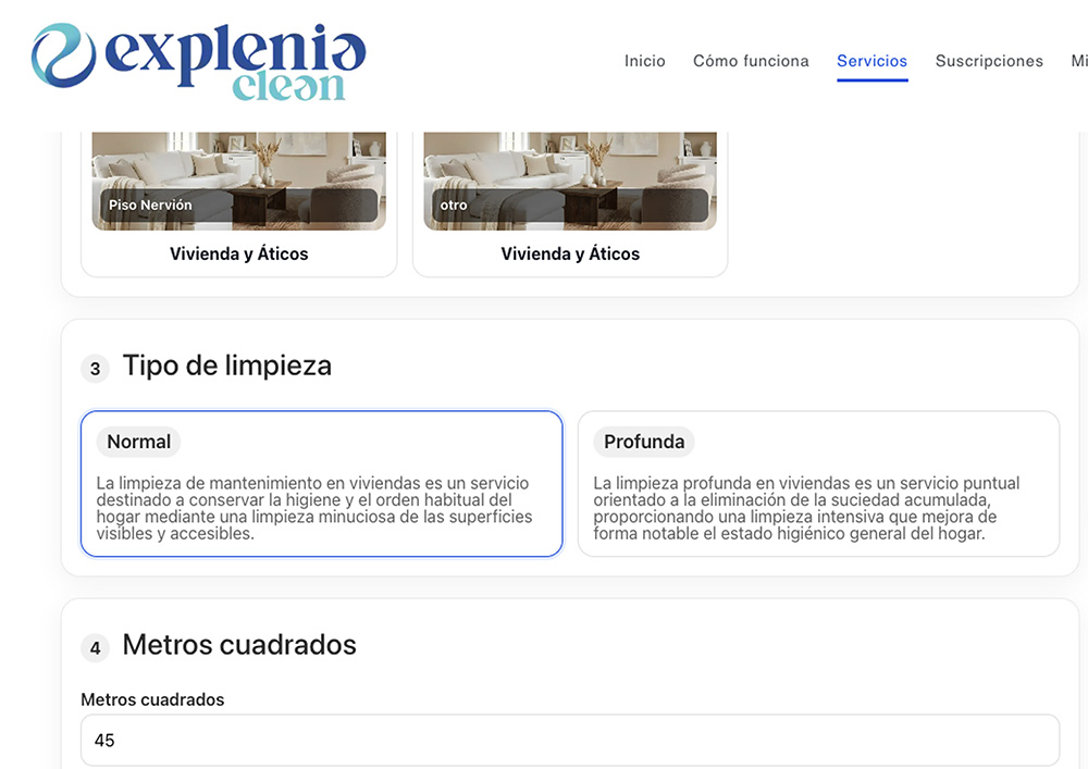 Explenia Clean limpieza con beneficios